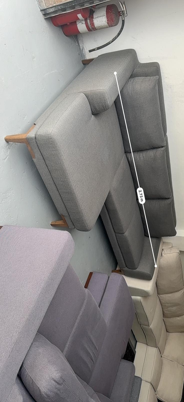 ⭐️ Nick Scali grey L-shape Sofa | Pre-owned – Steam cleaned | SYDNEY WIDE DELIVERY
