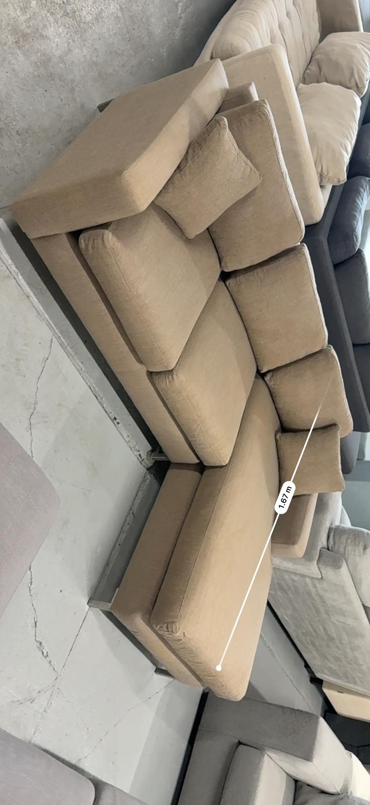 ⭐️ Mocha L shape lounge | Pre-owned – Steam cleaned | SYDNEY WIDE DELIVERY