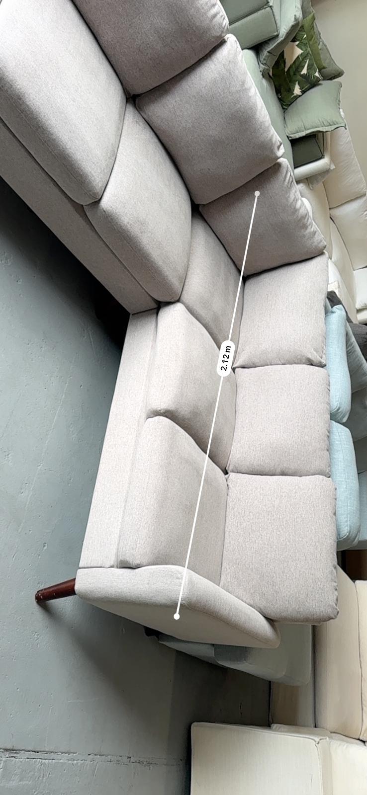 ⭐️ Corner grey Sofa | Pre-owned – Steam cleaned | SYDNEY WIDE DELIVERY
