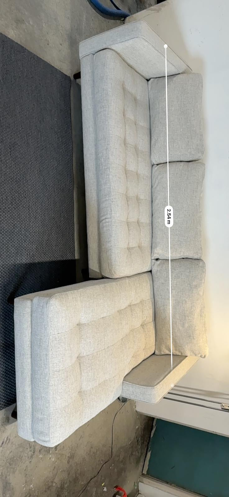 ⭐️Beige L-shape Sofa – Good condition | SYDNEY WIDE DELIVERY