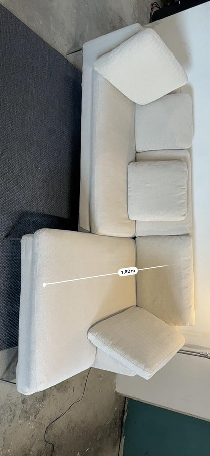 ⭐️ Beige L-shape Sofa – Good condition | SYDNEY WIDE DELIVERY