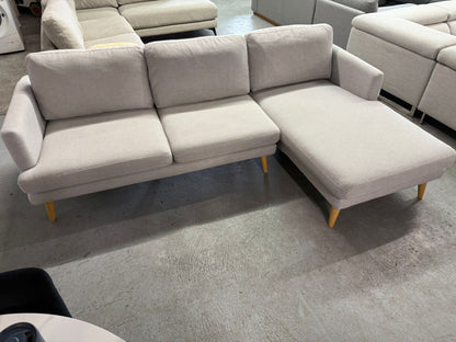 Lounge Lovers Grey L-Shape Sofa | Pre-Owned | Steam cleaned | Sydney wide delivery