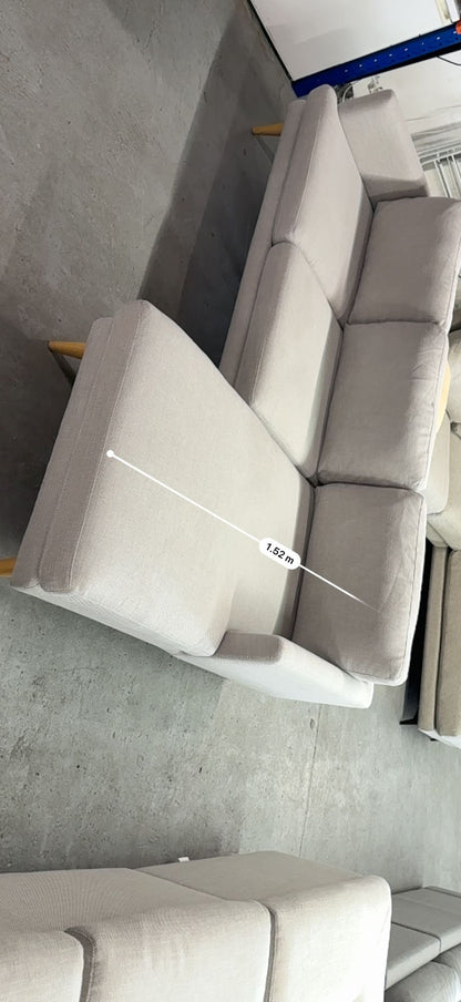 Lounge Lovers Grey L-Shape Sofa | Pre-Owned | Steam cleaned | Sydney wide delivery