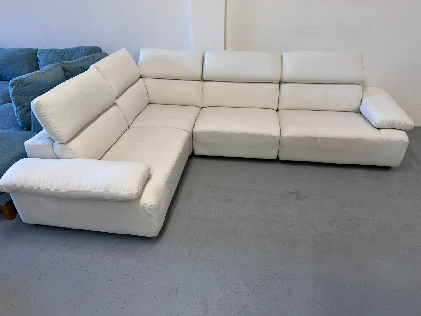 Furni Design Corner Modular L-Shape Sofa | Pre-Owned | Steam Cleaned | Sydney Wide Delivery