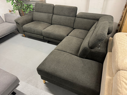 Brand New Harvey Norman Flynn Electric Recliner Sofa | Adjustable Headrest | Sydney Delivery Only