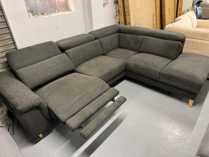 Brand New Harvey Norman Flynn Electric Recliner Sofa | Adjustable Headrest | Sydney Delivery Only