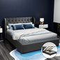 ISSA Bed Frame Queen Size Gas Lift Charcoal