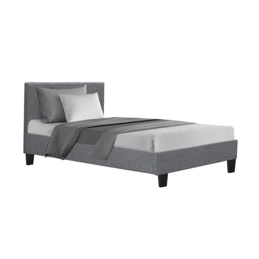 NEO Bed Frame King Single Size Grey