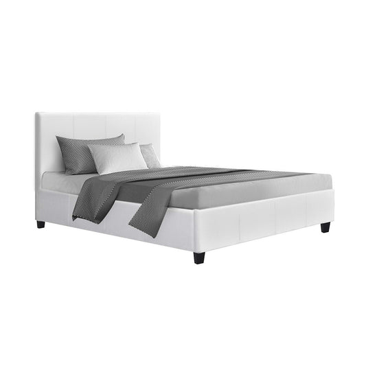 NEO Bed Frame King Single Size White