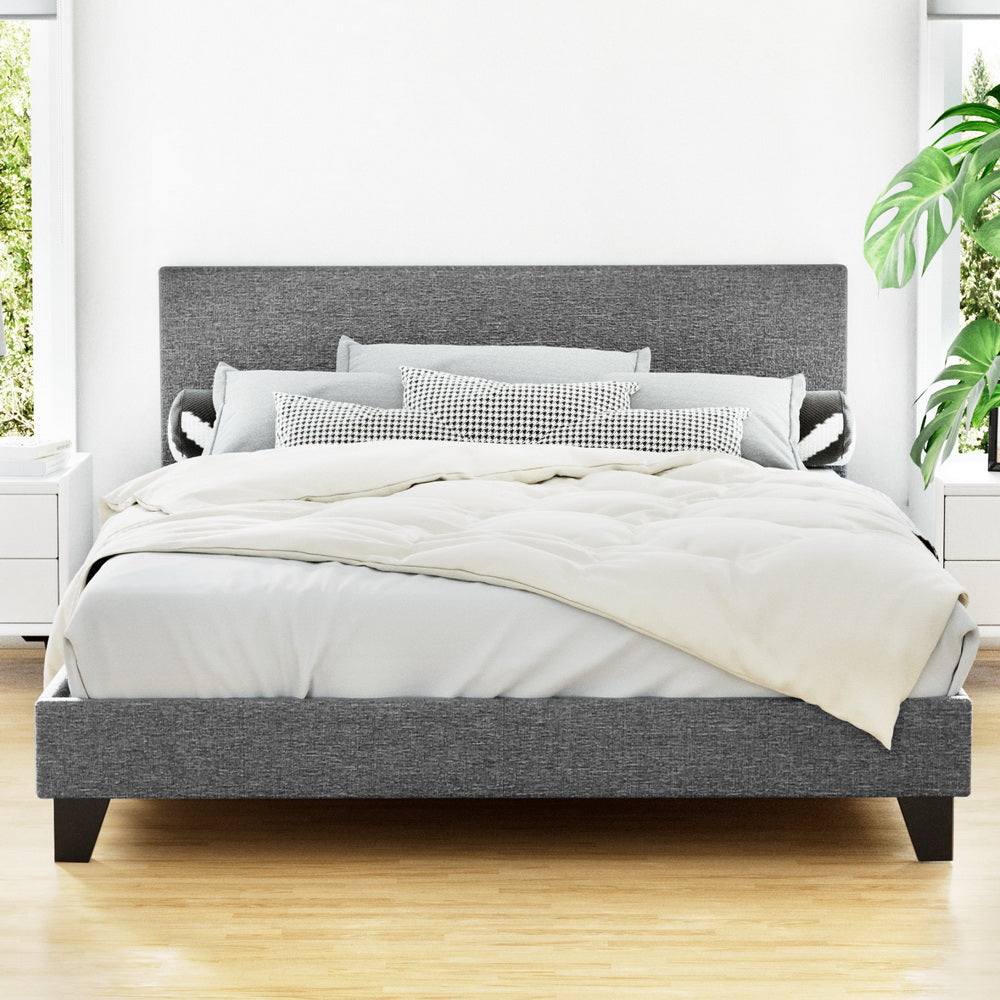 NEO Bed Frame Queen Size Grey