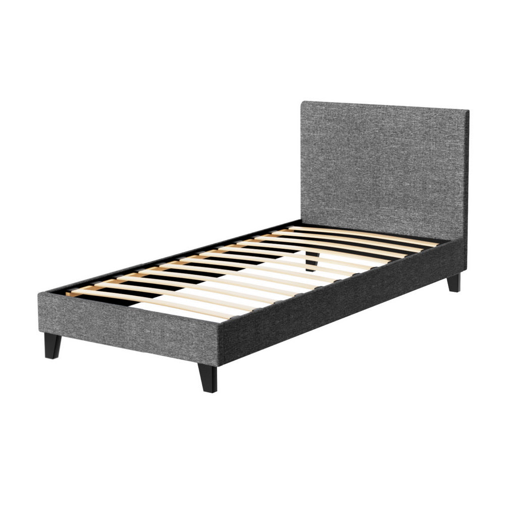 NEO Bed Frame Single Size Grey