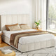 TETTE Bed Frame Queen Size Beige