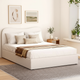 Bed Frame King Size Boucle DARA