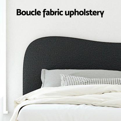 DARA Bed Frame King Single Size Boucle