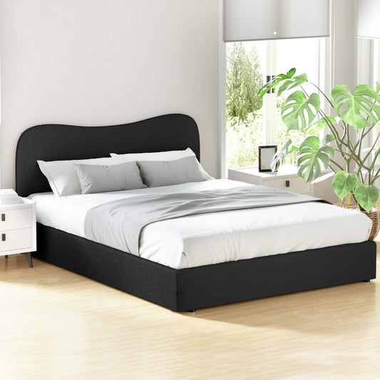DARA Bed Frame Queen Size Boucle