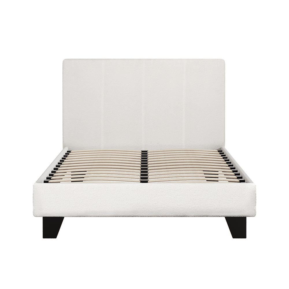 NEO Bed Frame King Single Size Boucle
