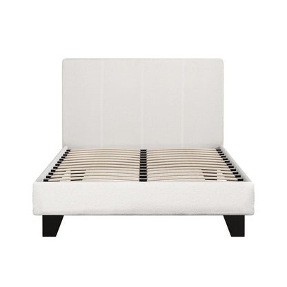 NEO Bed Frame King Single Size Boucle