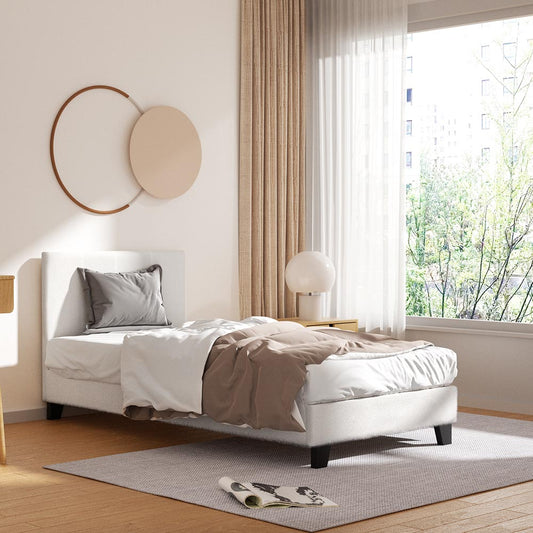 NEO Bed Frame Single Size Boucle
