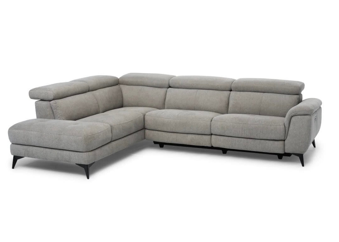 Brand New Harvey Norman Flynn Electric Recliner Sofa | Adjustable Headrest | Sydney Delivery Only