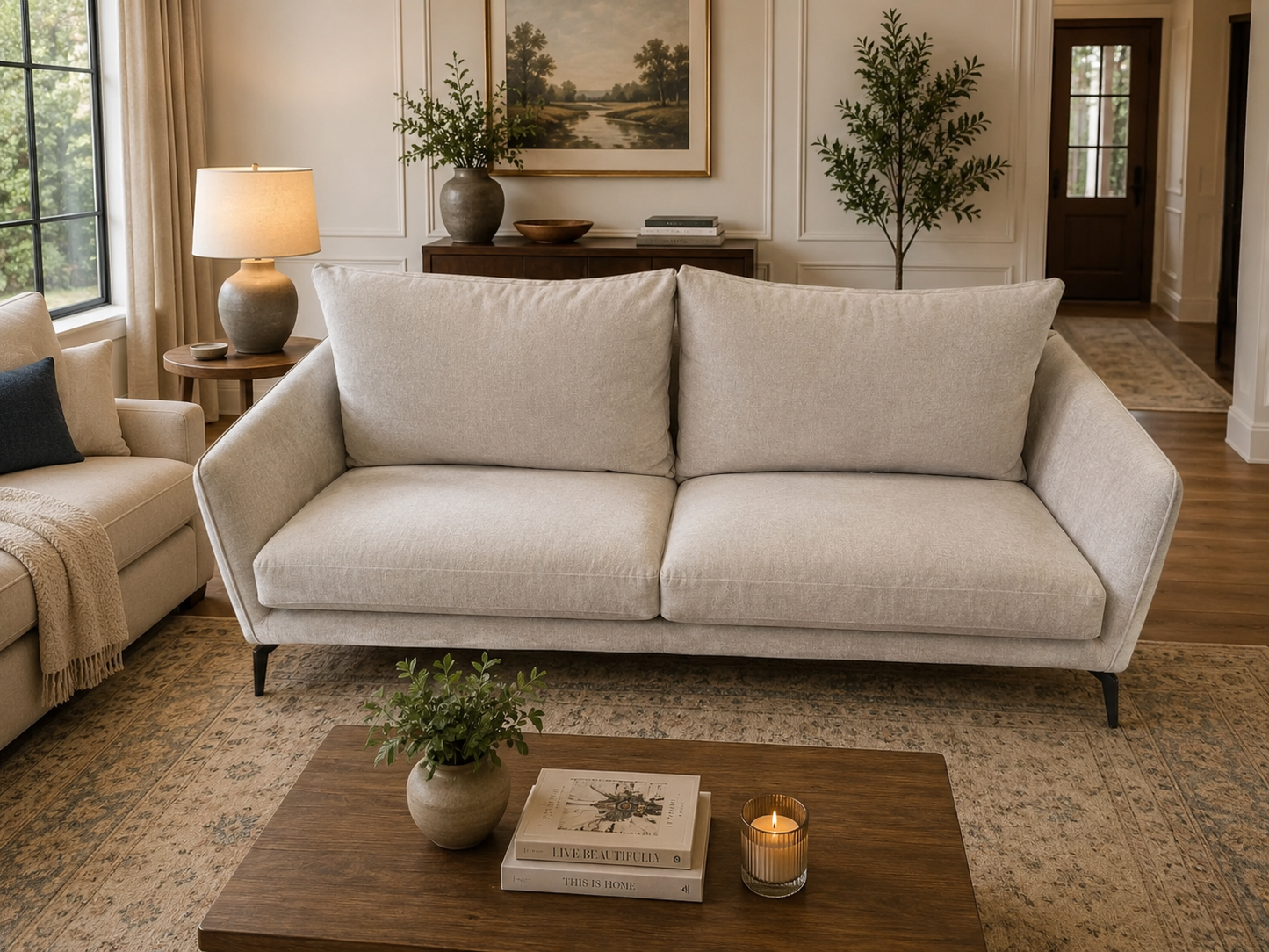 Davin 3 Seater Sofa | Pre-Owned | Steam Cleaned | Sydney-Wide Delivery✨