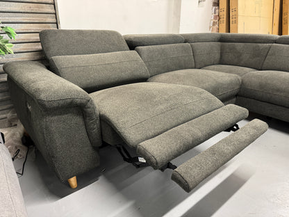 Brand New Harvey Norman Flynn Electric Recliner Sofa | Adjustable Headrest | Sydney Delivery Only