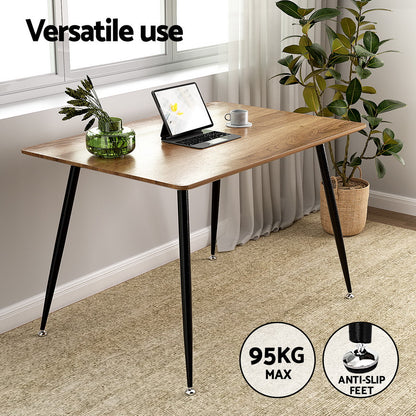 Dining Table and 4 Chairs Set Grey Velvet
