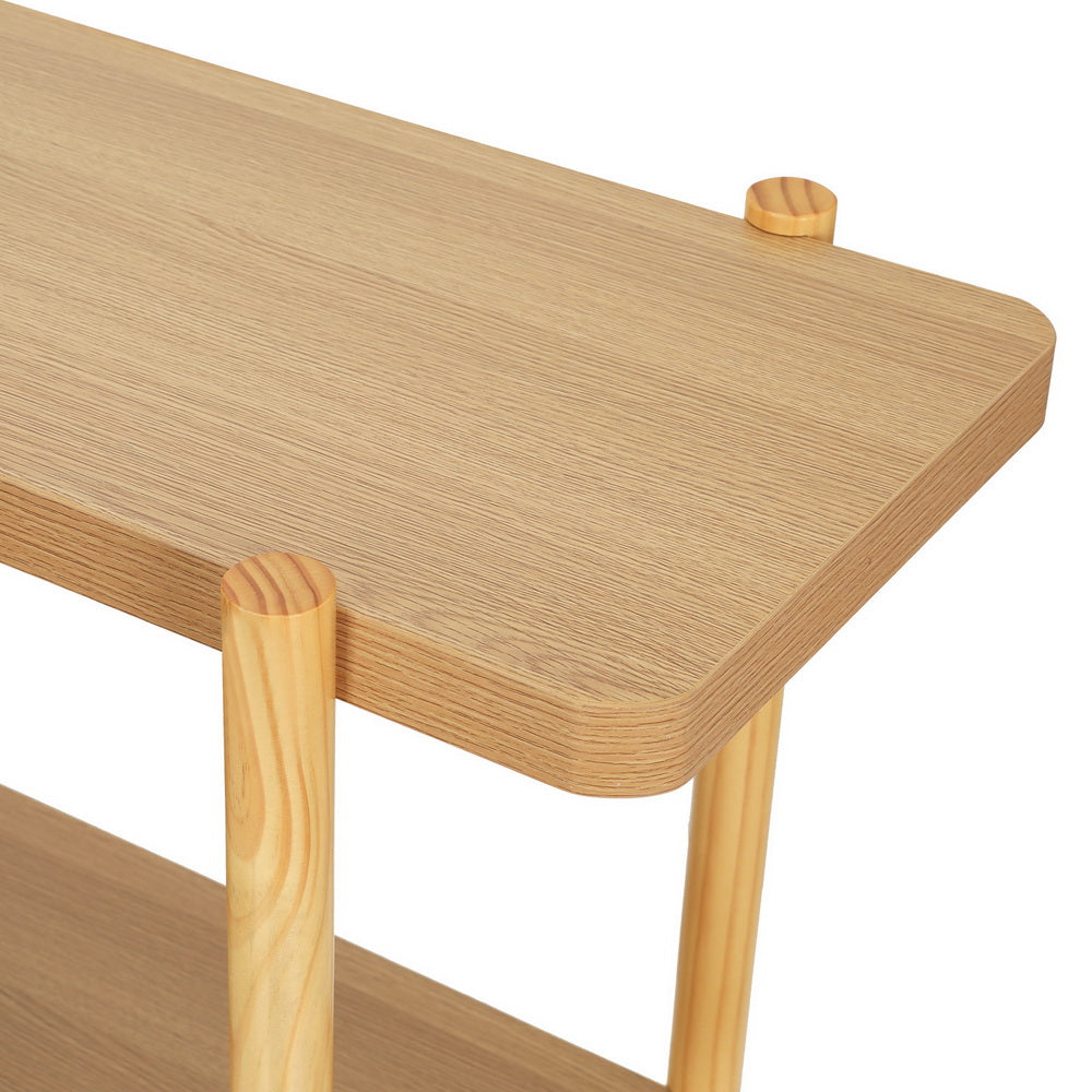 Sera Console Table 92CM 2-tier Pine
