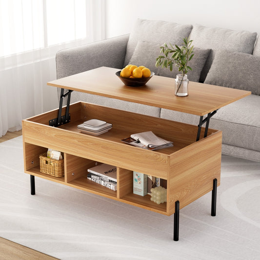 Oak Coffee Table Lift-top