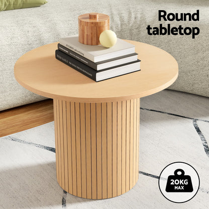 Fluted Coffee Table Round