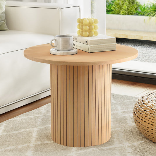 Fluted Coffee Table Round