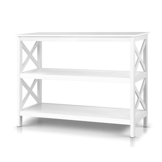 Polly Console Table 3-tier White