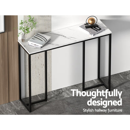 Frenisha Console Table Marble Effect
