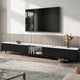 TV Cabinet Entertainment Unit Stand Extendable Black