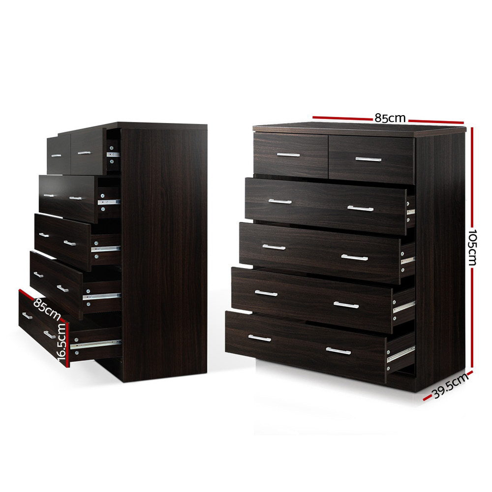 Chest of Drawers - ANDES Walnut