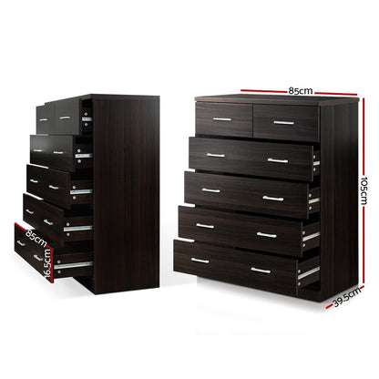 Chest of Drawers - ANDES Walnut