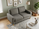 Brand New 2-Seater Sofa | Grey Fabric | Sydney Wide Delivery