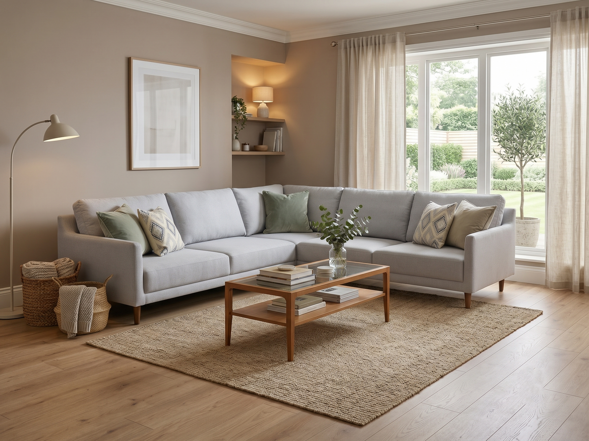 Compact Corner Sofa | Sydney Wide Delivery | Pre Owned