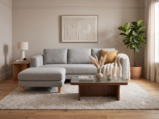 Koala 3-Seater Sofa with Ottoman | Sydney Wide Delivery | Pre-Owned