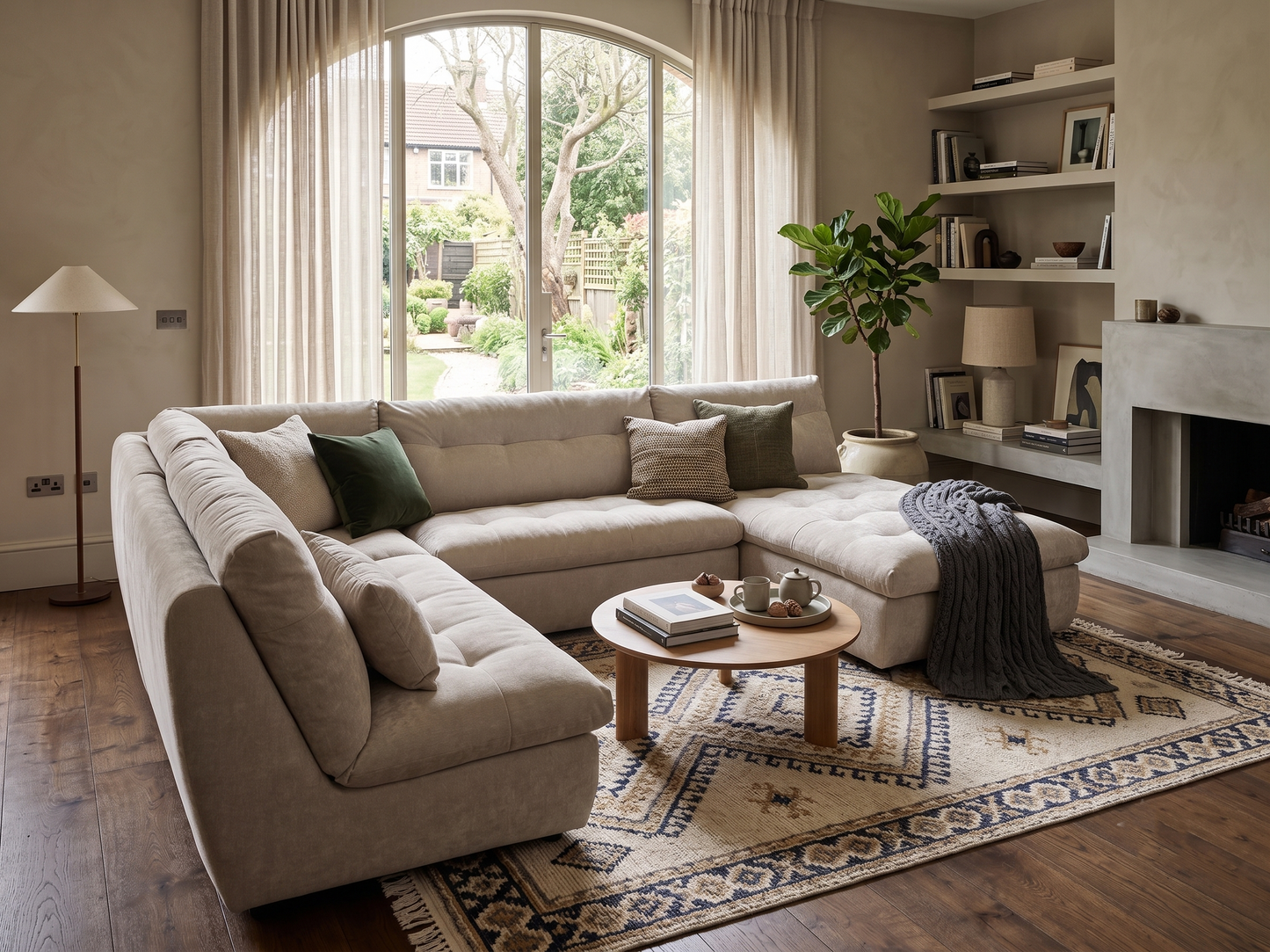 Domayne Modular U-Shape Lounge | Brand New | Modular Design| Sydney Wide Delivery