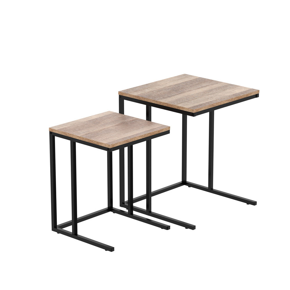 Brok Nesting Coffee Table Sef of 2 Walnut
