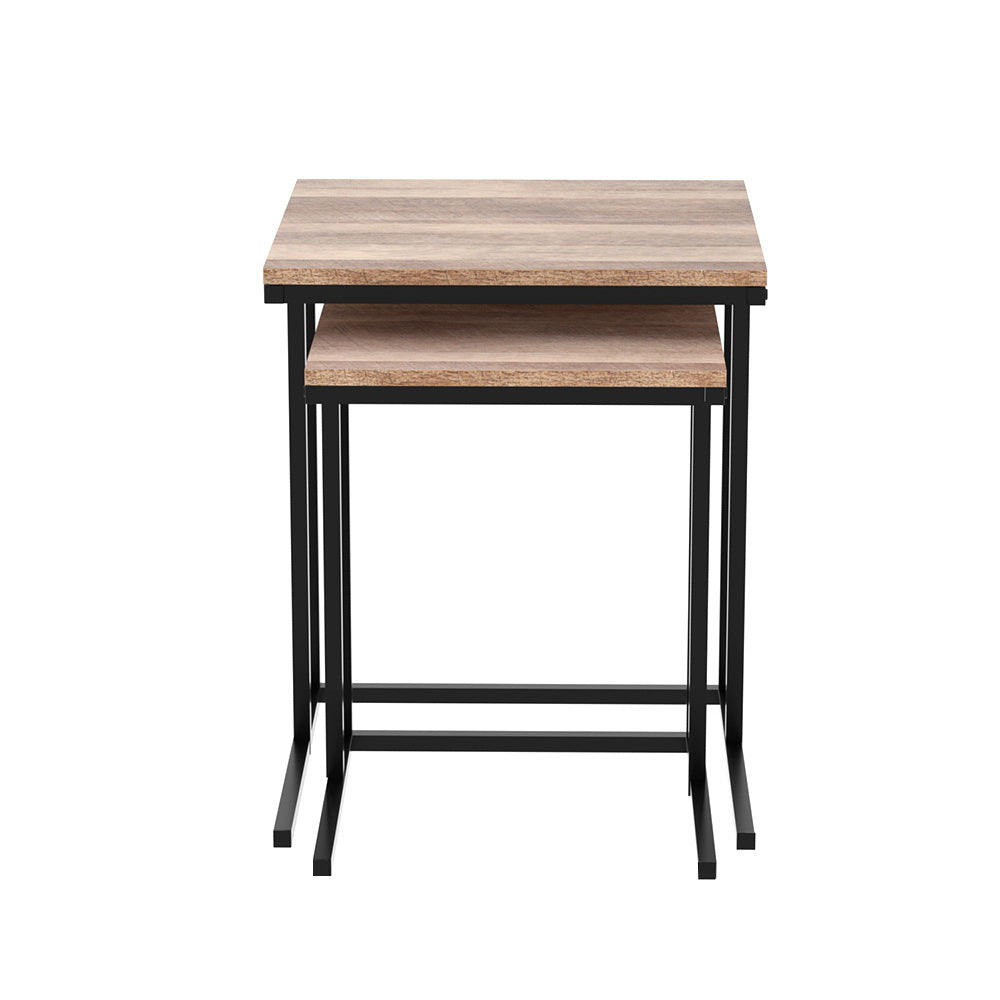 Brok Nesting Coffee Table Sef of 2 Walnut