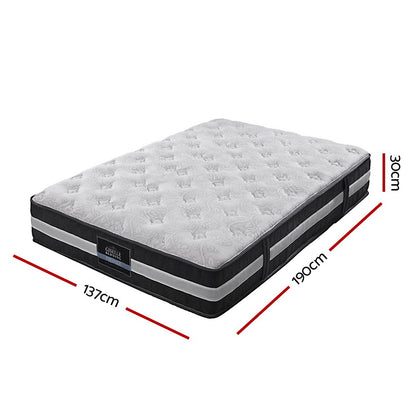 Double Bedding 30cm Mattress Pocket Spring