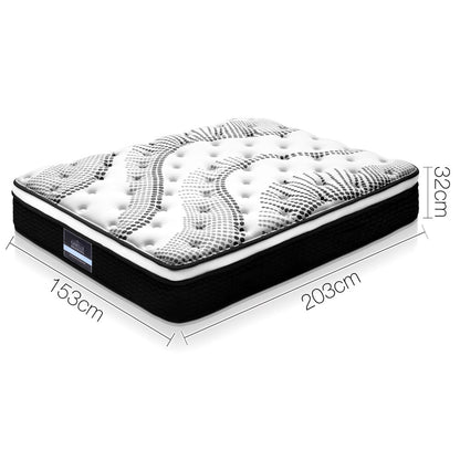 Queen Bedding 32cm Mattress Euro Top