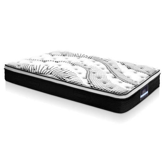 Single Bedding 32cm Mattress Euro Top