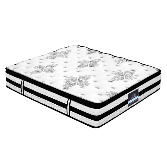 Double Bedding 34cm Mattress Euro Top Pocket Spring