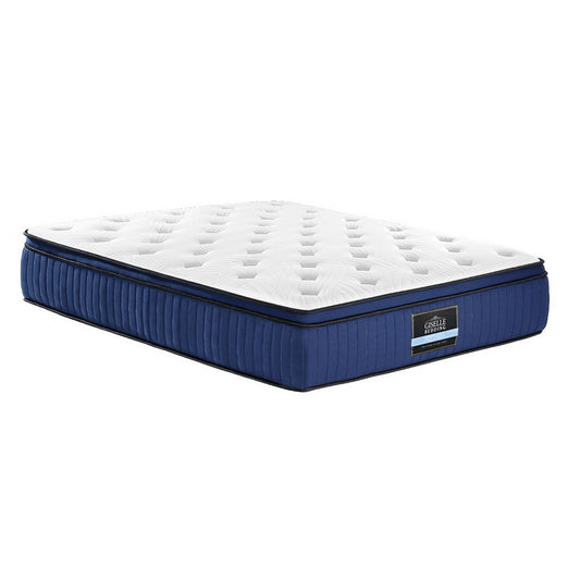 Double Bedding 34cm Mattress Cool Gel Memory Foam 7 Zone