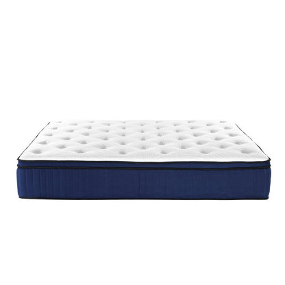 Double Bedding 34cm Mattress Cool Gel Memory Foam 7 Zone