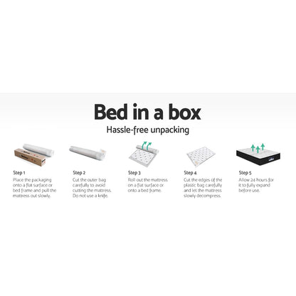 Double Bedding 32cm Mattress Extra Firm