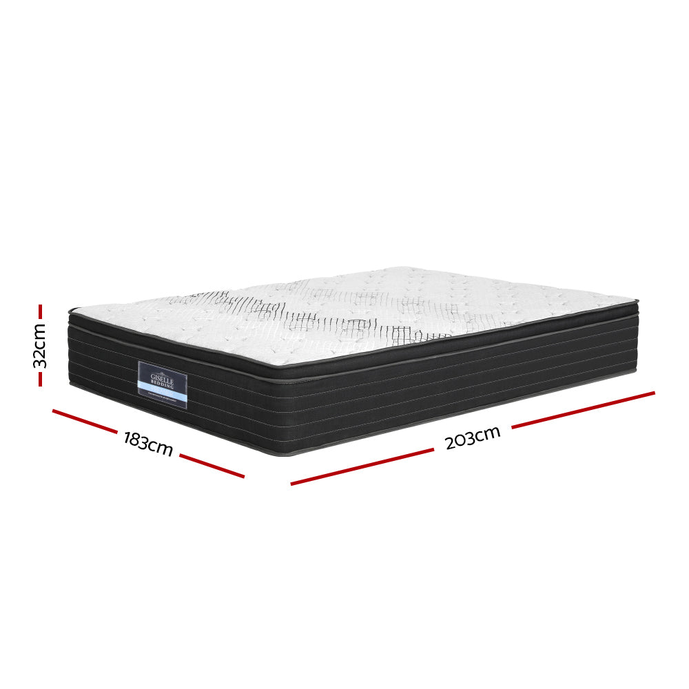 King Bedding 32cm Mattress Extra Firm