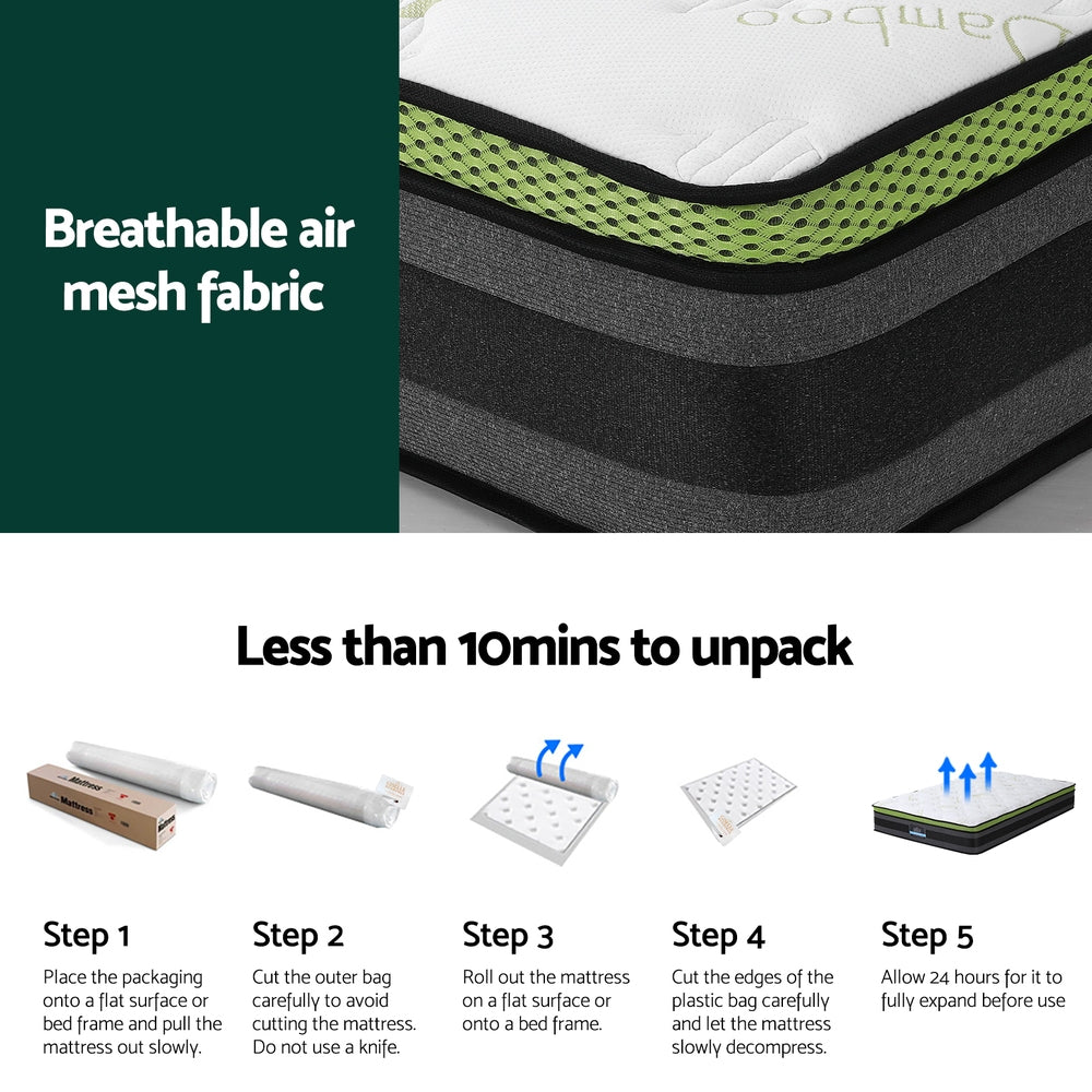 Single Mattress Cool Gel Foam 30cm